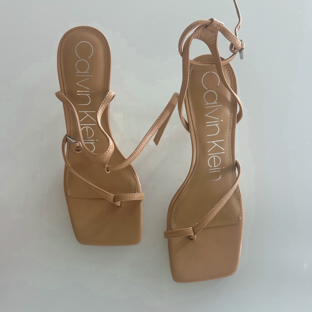 Calvin Klein heeled sandals
